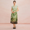 QF8E1斯尔丽25夏季新款商场同款定位写意印花优雅欧范搭配腰带连衣裙 商品缩略图8