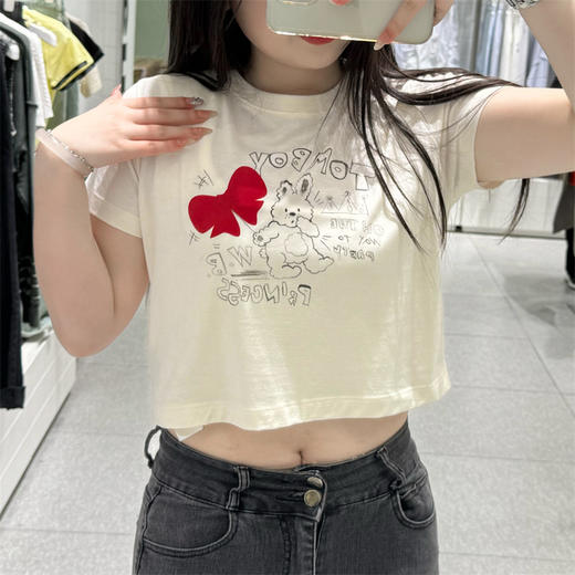 KIRSH WITTY BUNNY女子假小子素描T恤KWRMCTS553M 商品图3