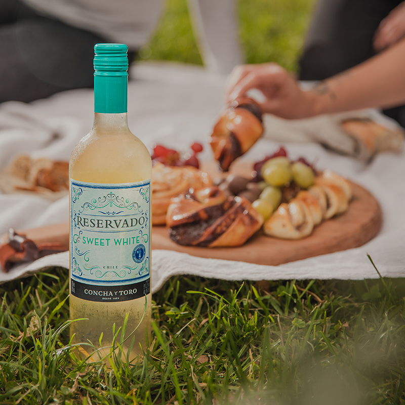 【干露红魔鬼】智利原瓶进口葡萄酒 红魔鬼珍藏系列甜白葡萄酒 珍藏甜白单支