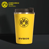 【官方正版】多特蒙德足球俱乐部 | 队徽黄色咖啡杯卡扣杯盖款380ml 商品缩略图0