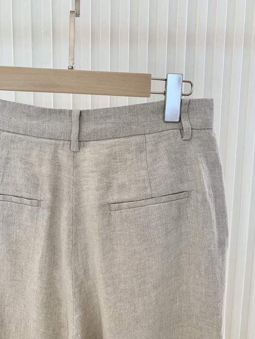 【高品质私服】【IC亚麻斜纹直筒裤】有效拉长腿部比例，修饰腿型，柔软垂坠，适合多种身型G1385-CC【无标出货 介意慎拍】 商品图10