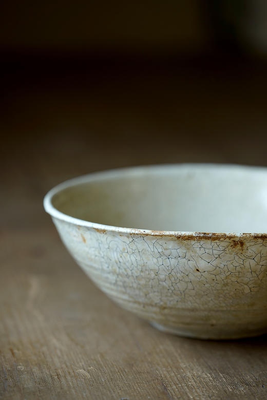 尾形笃21罅粉引｜丸钵 商品图3