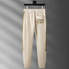轻奢级夏季高端字母刺绣拼接卫裤男束脚小脚松紧薄款九分运动裤男 商品缩略图2