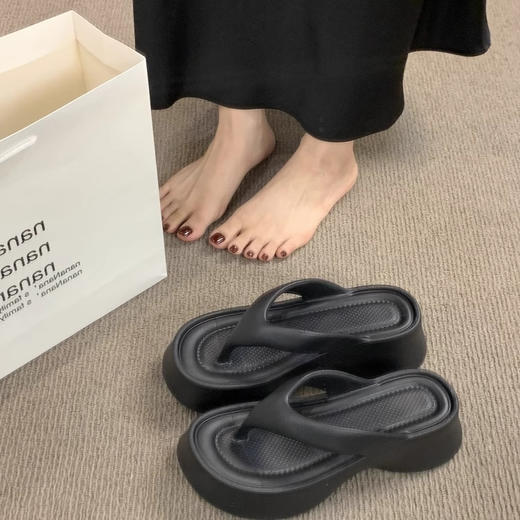 【GZ】无忧购79元3件EVA软底ins同款人字拖鞋时尚简约凉拖eva8018（截单后3-5天发货) 商品图2