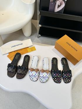 2025驴家新款 村上隆系列圆头套脚拖鞋（HC）