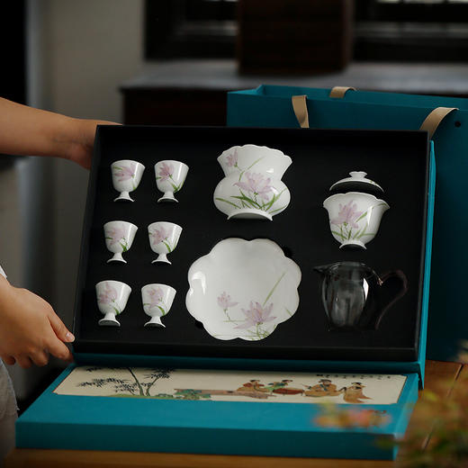 生如夏花·芷幽盖碗套装 商品图4