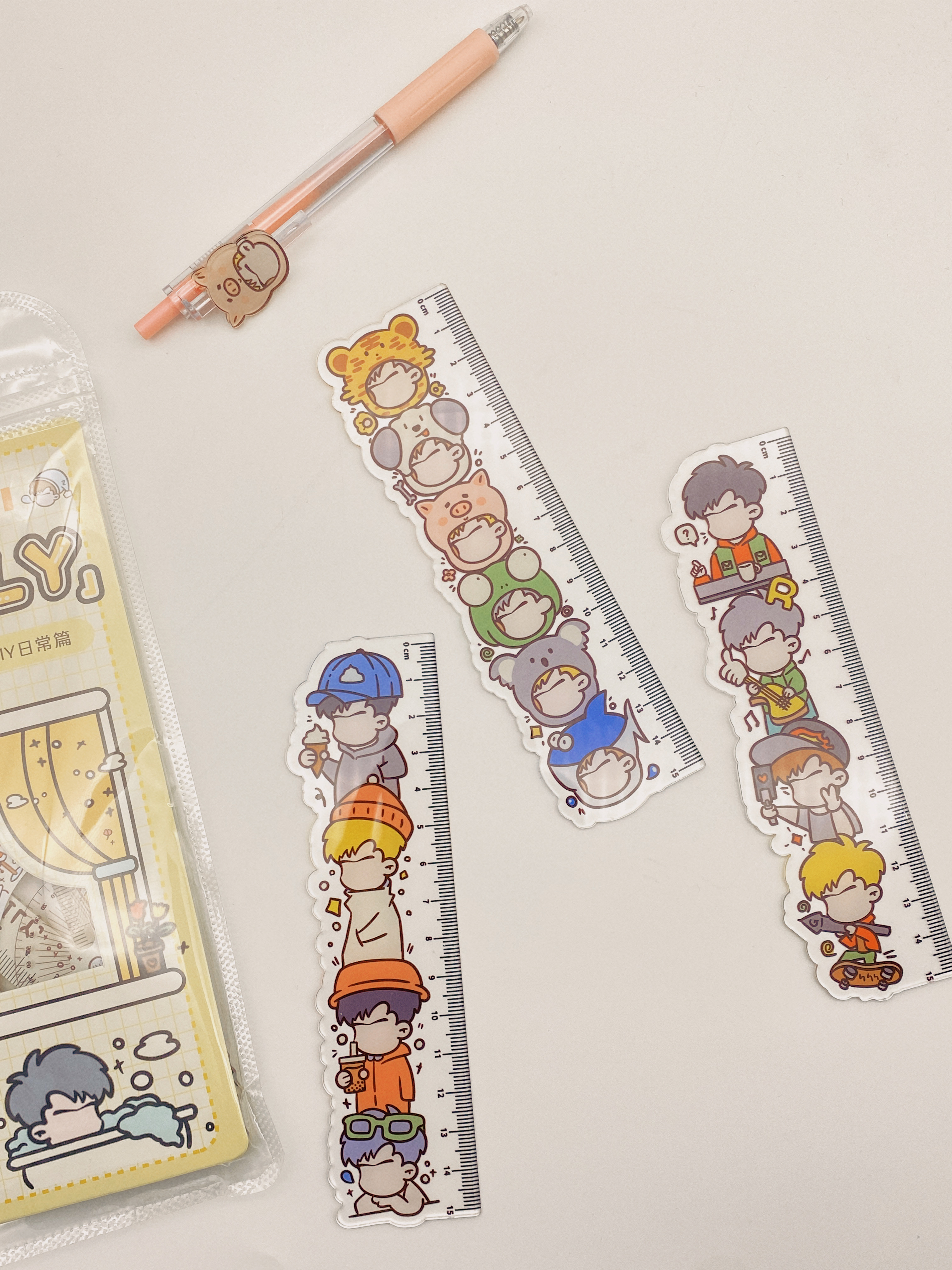 混知.混子哥和他的朋友系列尺子（直尺、套尺）