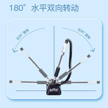 齐心(Comix)0.5mm黑色耐用型中性台笔 柜台粘帖台式中性笔 办公文具 GP308 单支装 商品图6