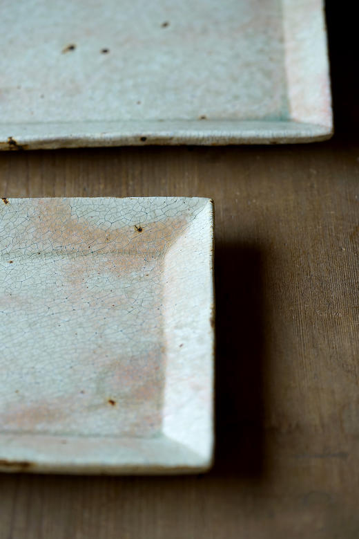 尾形笃26罅粉引｜长皿 商品图2