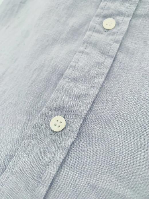 【高品质私服】【RL蓝色宽松亚麻衬衫】纯天然纤维，轻薄透气，穿着舒适有型，慵懒随性，自在无拘G1432-CC【无标出货 介意慎拍】 商品图12