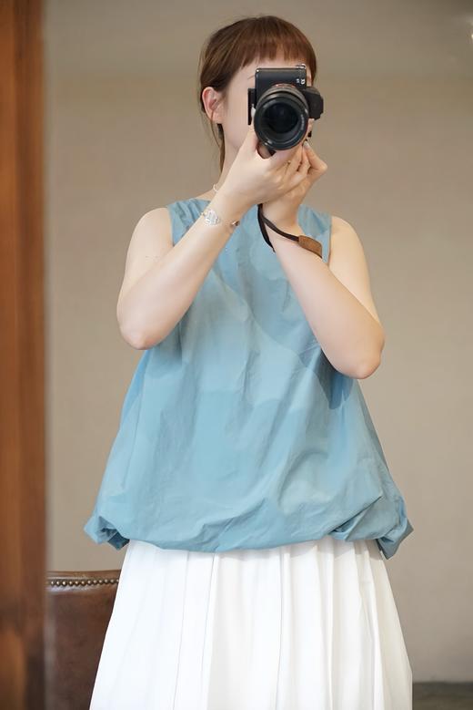 apuntob 可翻转穿宽松版型无袖上衣 商品图2