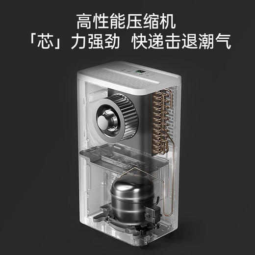 海尔除湿机/抽湿机 除湿量40升/天家用轻音防霉 抽湿器 地下室档案室干燥机 干衣机 CF40-PDR 40L/天 70-120㎡ 商品图4