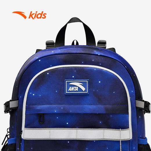 安踏儿童书包男大童2025飞鱼4.0平衡减压防水减负双肩背包392538156 商品图7