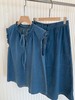 【高品质私服】【IC棉弹牛仔布无袖上衣+半裙】优质原料 弹性优异 舒适自如，优雅又独特的时尚风格G1439/G1454-CC【无标出货 介意慎拍】 商品缩略图14