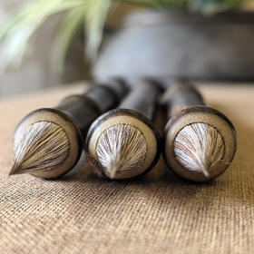 【得隽】晋唐鸡距笔，行草、小楷神器，纯手工笔！