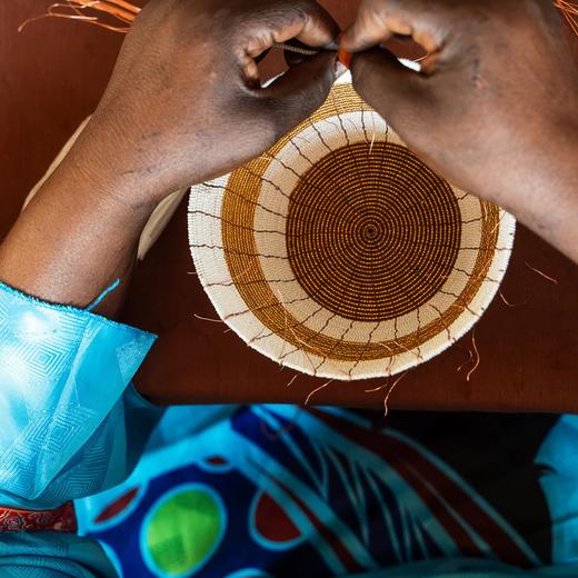 心艺手作：“金色光芒”珠串碗 Beaded Bowl in Gold 商品图6