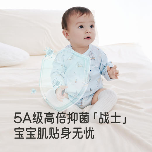 【商场同款】英氏新生儿衣服四季款小宝宝睡衣长袖男宝女宝包屁衣 商品图1