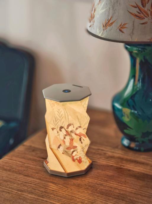 敦煌系列文创  敦煌旋转氛围灯折叠灯 /敦煌鼠标垫 商品图2