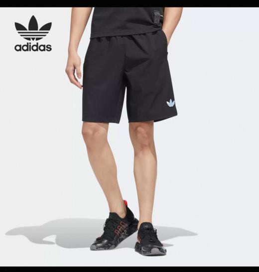 A.D ③夜草元单梭织弹力 宽松短裤中裤 DK383 商品图3