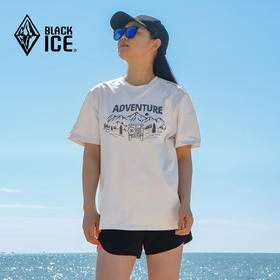 【99元2件！T恤】黑冰男款棉感速干T恤防晒圆领快干男士短袖弹力1520