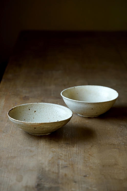 尾形笃21罅粉引｜丸钵 商品图0