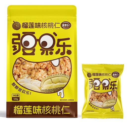 疆果乐-榴莲核桃仁120g【产地直发】 商品图0