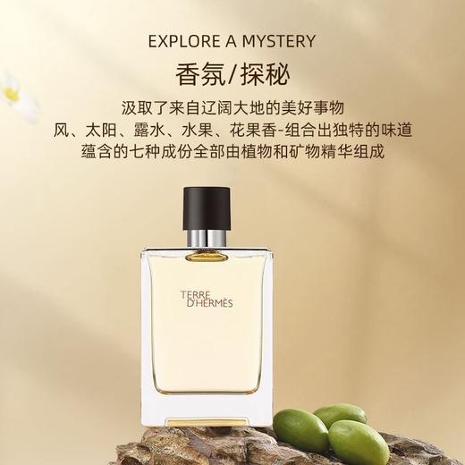 Hermes爱马仕大地馥郁香水香精木质调男士礼物淡香EDT自然持久留香100ml 商品图3