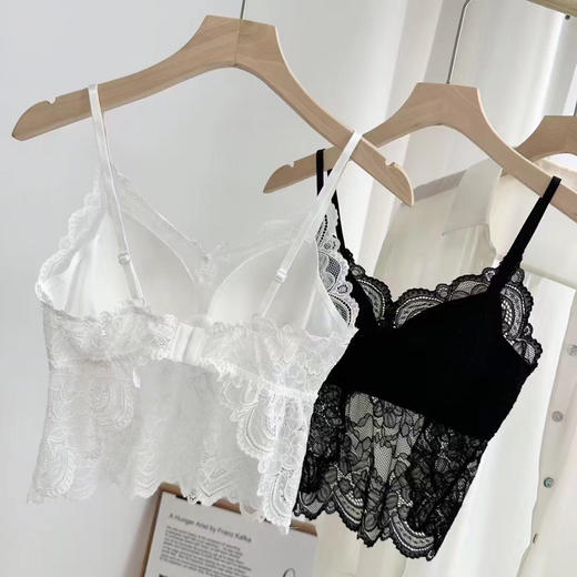 SUNJ1138，桑蚕丝蕾丝美背吊带 商品图8