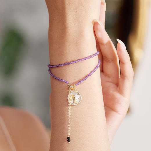 （小眠专属）【拍2赠丝巾】Manreya 玛芮雅·水晶串珠星座系列 | 千元质感设计，​百元入手，“戴”来好运加持 商品图8