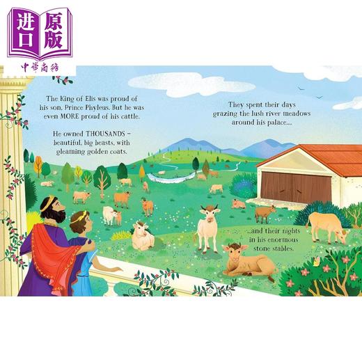 预售 【中商原版】尤斯伯恩小读者系列 2册 希腊神话Greek Myths+伊索寓言Aesops Fables 英文原版 儿童绘本故事书 精装 进口童书 商品图4