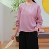 【抖音专属】新中式上衣（25708313-黪紫） 商品缩略图3