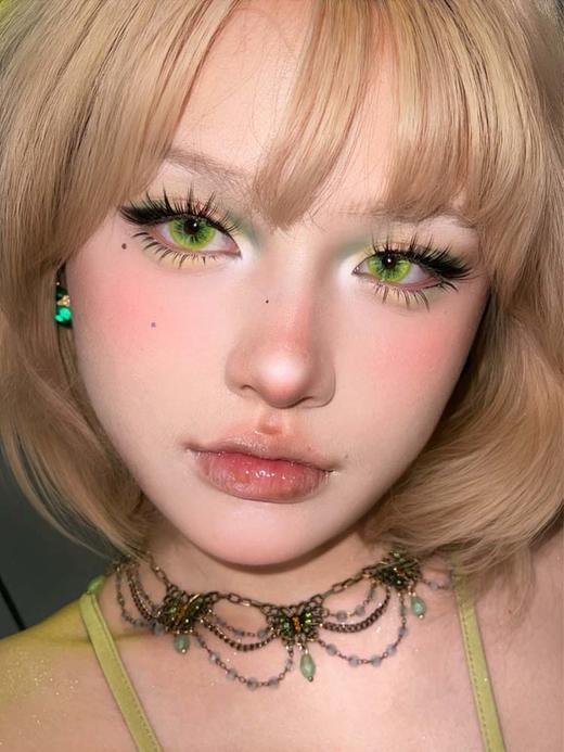 huohuocon 半年抛 猕猴桃变心  直径14.5mm着色14.0mm 商品图2