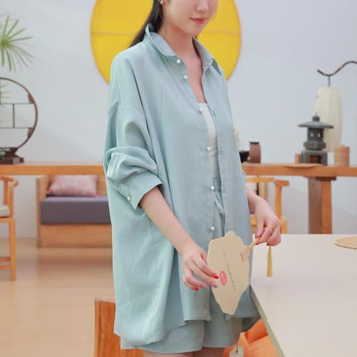 【抖音专属】新中式衬衣（25710399-星郎） 商品图3
