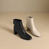 westory2024年秋冬新款英伦风厚底增高百搭马丁短靴女S24DS84601 商品缩略图0