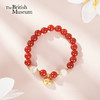 大英博物馆 巴斯特系列 萌猫红玛瑙手链 商品缩略图0