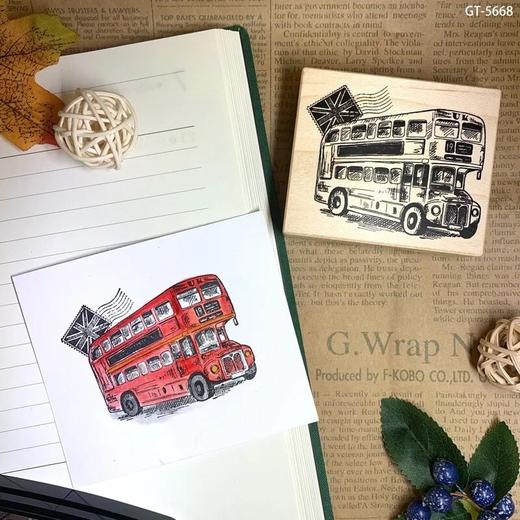 贝登堡 枫木印章-英国双层巴士 商品图0
