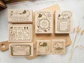 micia Cat猫猫雕刻手账印章