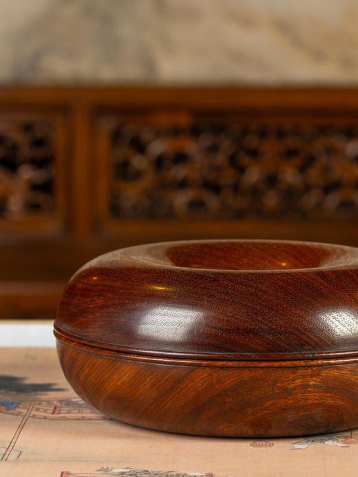 清	花梨木朝珠盒 商品图4