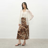 NEELLY纳俪商场同款夏新款斑纹印花半身裙女波西米亚风显瘦长裙N25045E01100 商品缩略图2