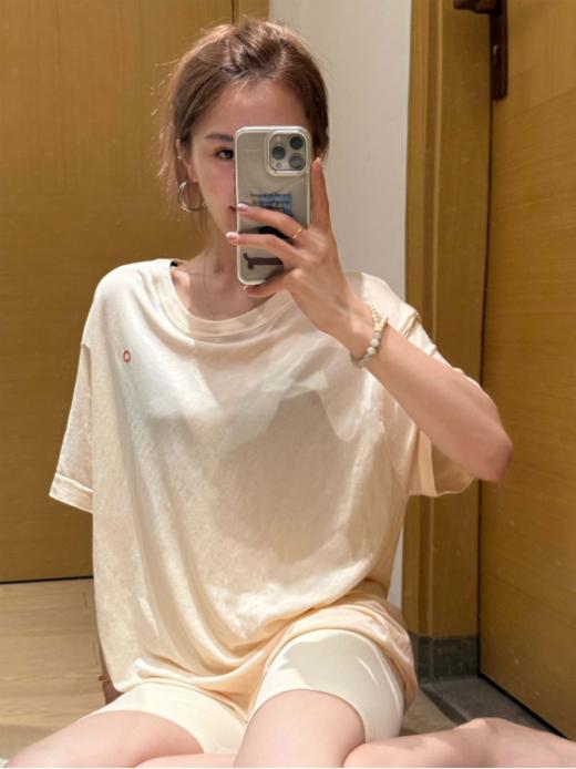 ✨单件低至59元起！【从轻 自在兰精天丝无缝短袖&轻塑短裤&套装系列】💯上新啦！董洁都在安利的品牌！ 奥地利进口兰精天丝☀️，A类面料+7A抗菌，显瘦又凉快 商品图4