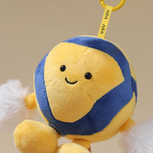 【八斤八】创意运动玩偶文创潮流玩具毛绒挂件钥匙扣 商品图5