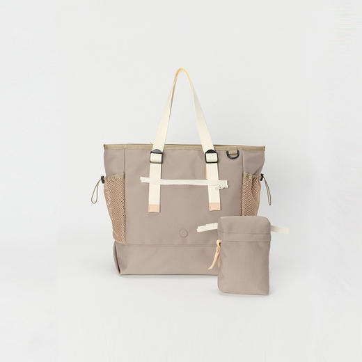 Hender Scheme 日本职人手工制尼龙皮革拼接多功能托特包 大号 商品图1