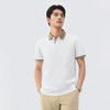 【含桑蚕丝&7A抑菌&凉感】圣得西男士短袖POLO衫夏季新款撞色T恤 商品缩略图2