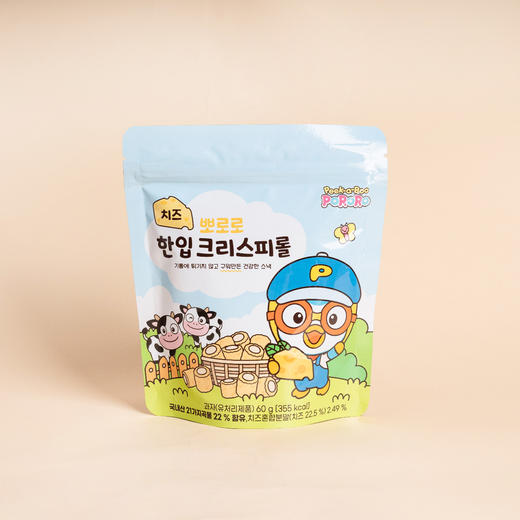 啵乐乐牌芝士味谷物夹心棒 60g 商品图0