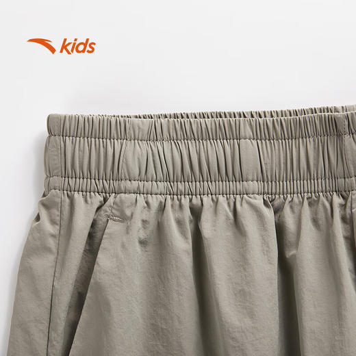 安踏儿童裤子男大童户外系列户外梭织五分裤352536505 商品图2