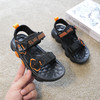 【时尚潮流设计，魔术贴方便穿脱】儿童凉鞋男童 超轻软底防滑耐磨 夏季新款 男孩小学生运动沙滩鞋子-QQ 商品缩略图2
