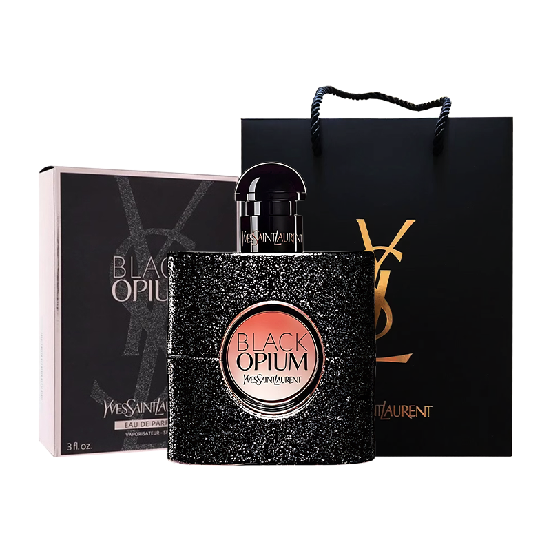 【配礼袋】YSL圣罗兰黑鸦片女士香水经典型90ml（EDP浓香型）  香港直邮C