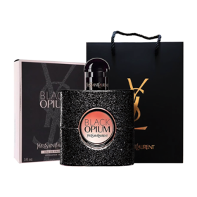 【配礼袋】YSL圣罗兰黑鸦片女士香水经典型90ml（EDP浓香型）  香港直邮C