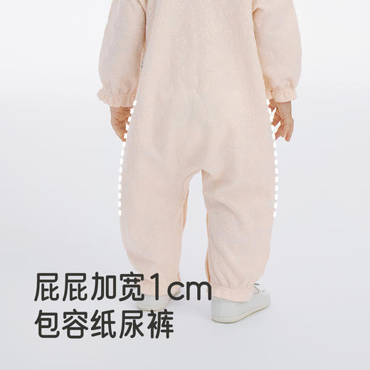 【商场同款】英氏新生婴儿连体衣2025秋季新款a类长袖女宝宝哈衣 商品图2