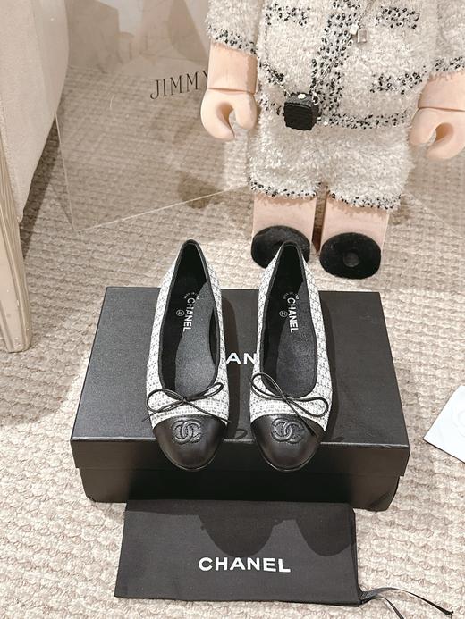 香奈儿 25Fw早春最新配色小香蝴蝶结芭蕾舞平底单鞋（HC） 商品图2